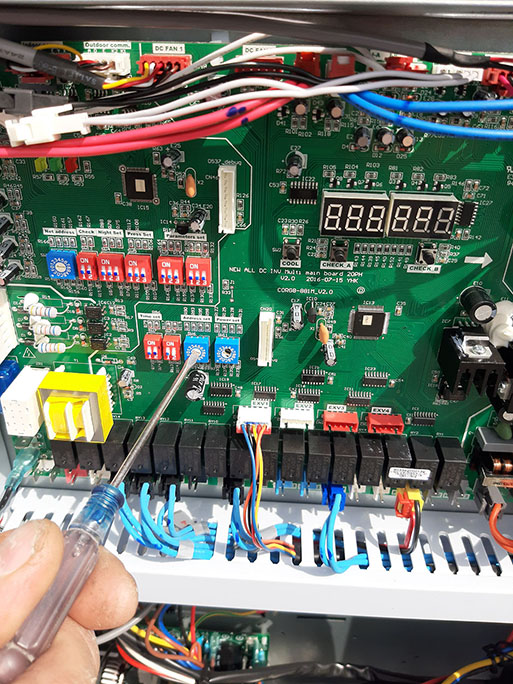 проверка исправности внешнего блока кондиционера